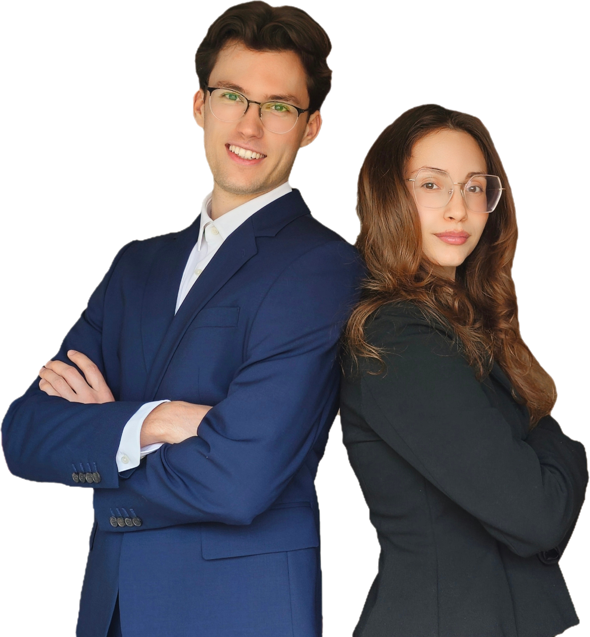 Andrea Siminea y Marbod Schröter